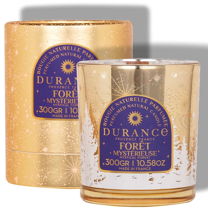 Mystical Forest Scented Candle woody, amber and mystical notes